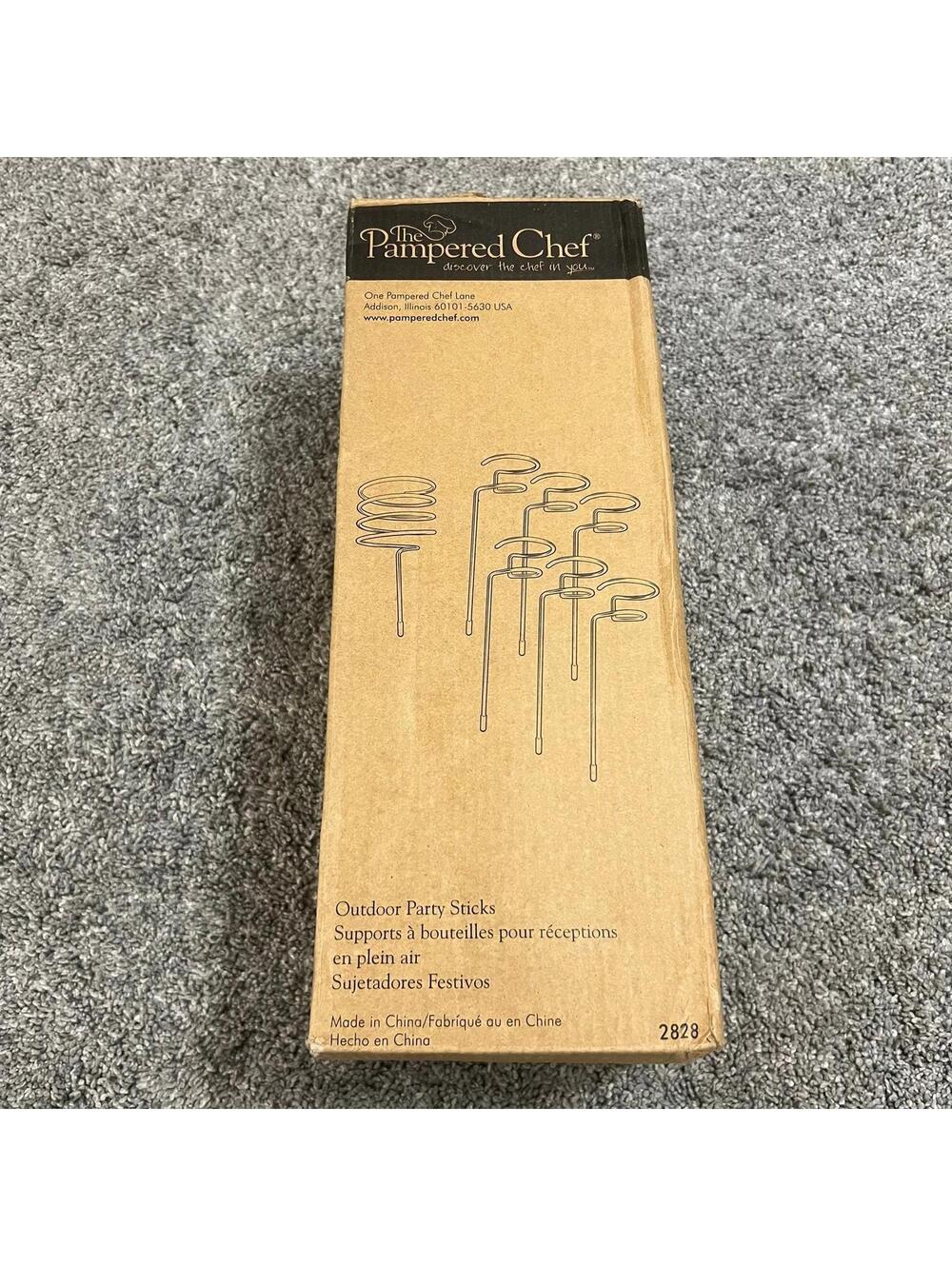 Pampered Chef Outdoor Party Sticks NIB